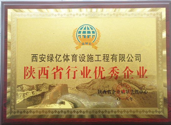 陜西省行業(yè)優(yōu)秀企業(yè)