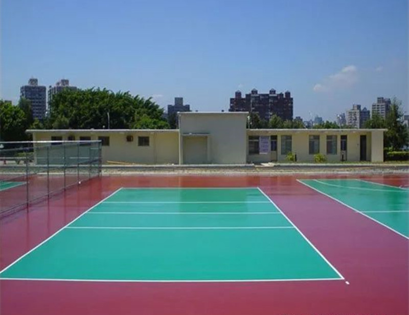 硅pu籃球場場地